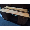 BUREAU PIN 2 PORTES 2 TIROIRS 