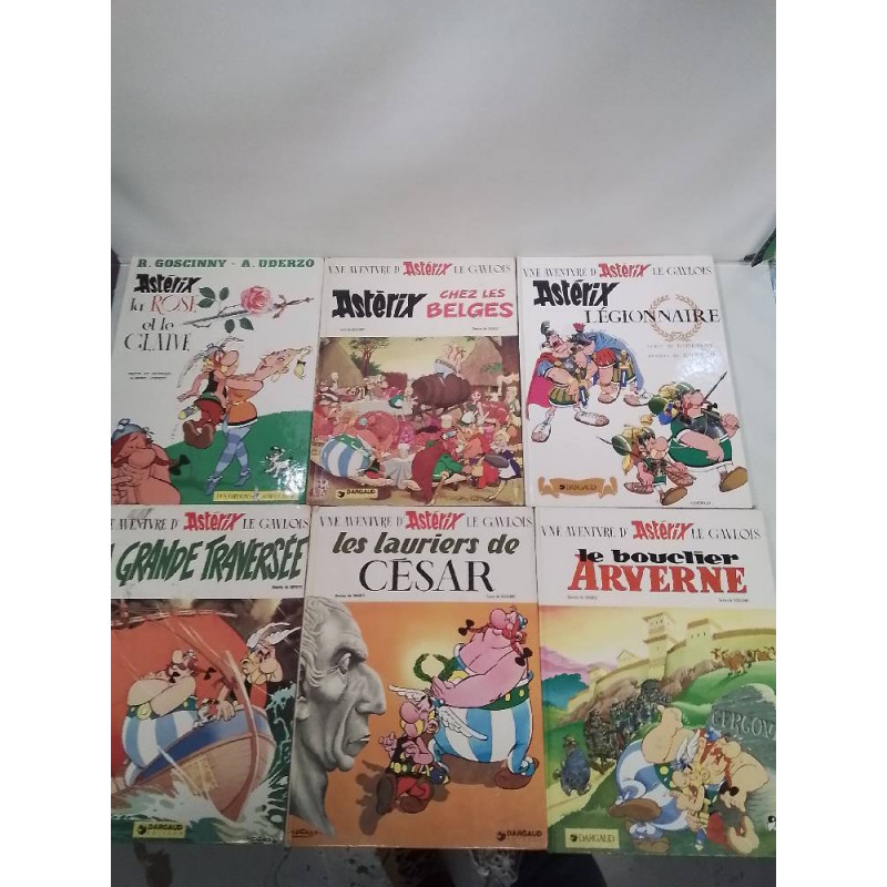 LOT DE BD ASTERIX 