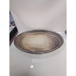 PLAT MÉTAL ARGENTÉ DIVERS