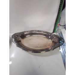 PLAT MÉTAL ARGENTÉ DIVERS