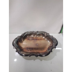 PLAT MÉTAL ARGENTÉ DIVERS