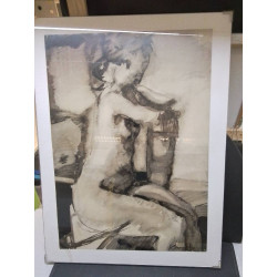 PEINTURE NU SIGNÉ 