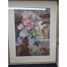 PEINTURE BOUQUET SIGNÉE 