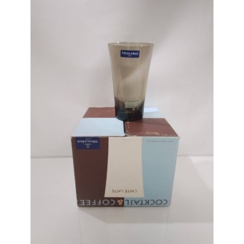 LOT DE VERRES CAFFE LATTE VILLEROY ET BOCH 