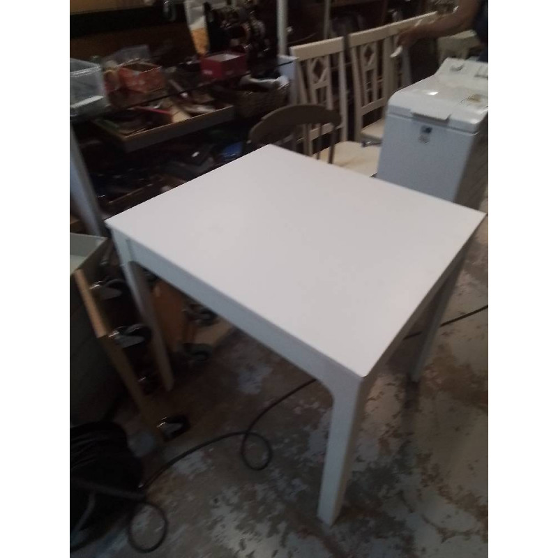 TABLE BLANCHE + ALLONGE 