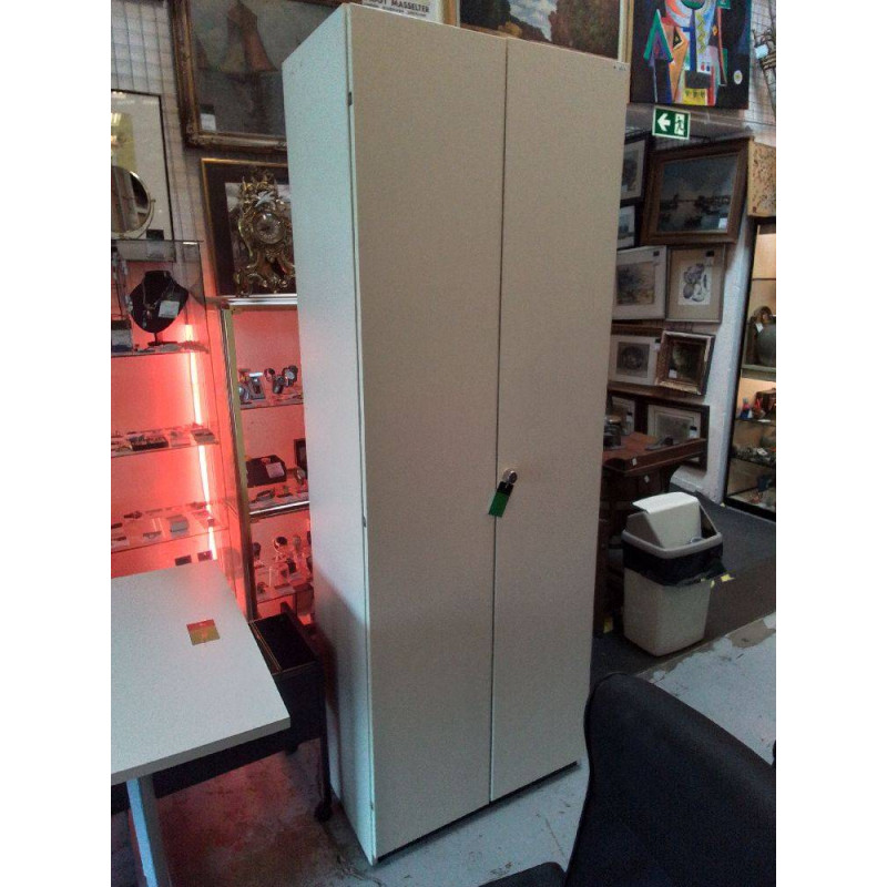 ARMOIRE DE BUREAU 2 PORTES BLANCHE LA PIECE