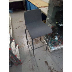 TABOURET MODERNE GRIS STEEL...