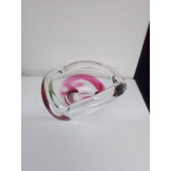 VIDE POCHE VERRE ROSE