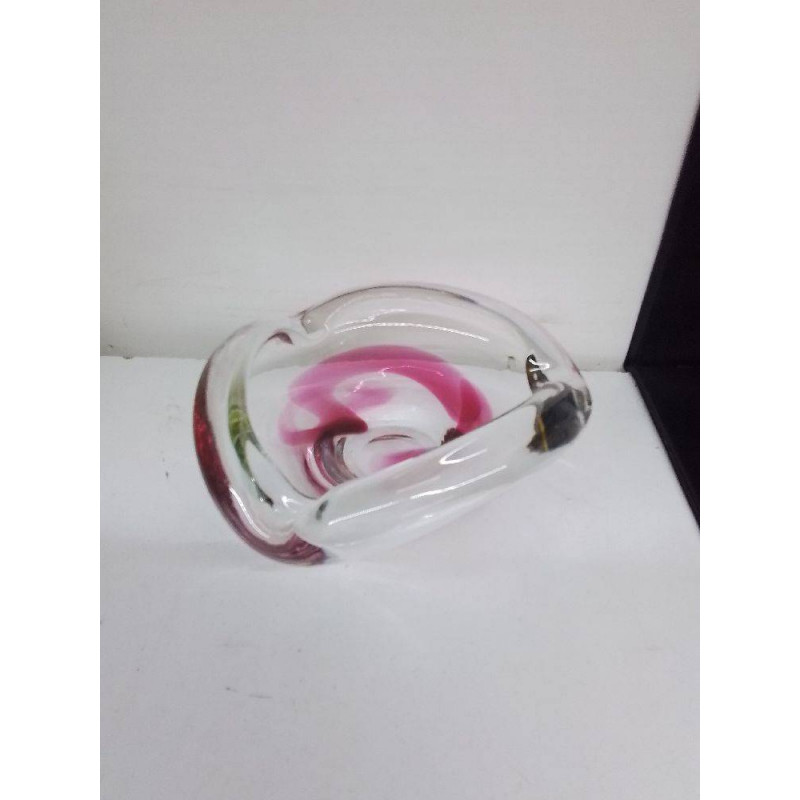 VIDE POCHE VERRE ROSE