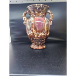 VASE VINTAGE CÉRAMIQUE BRUN