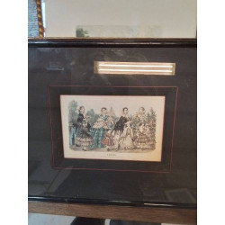 GRAVURE MODE 1 JULI 1856