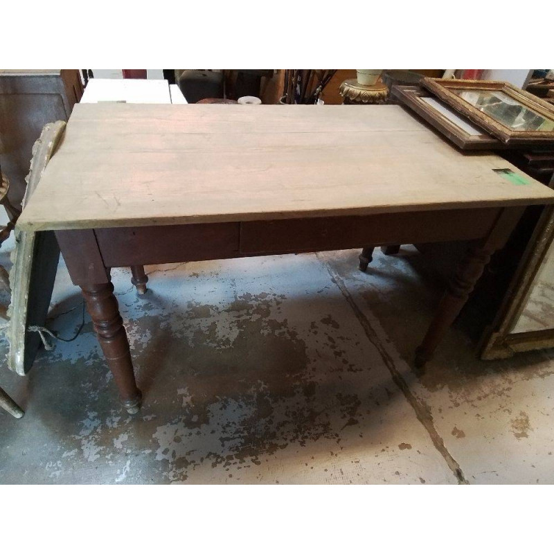 TABLE ANCIENNE 1 TIROIR 