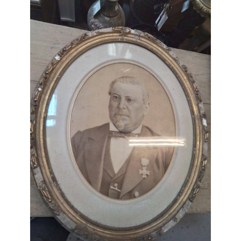 CADRE ANCIEN PORTRAIT 