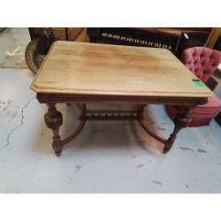 TABLE CHÊNE ENTRETOISE 