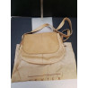 SAC A MAIN CUIR BRUN TEXIER