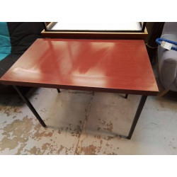 TABLE D’APPOINT FORMICA BRUN