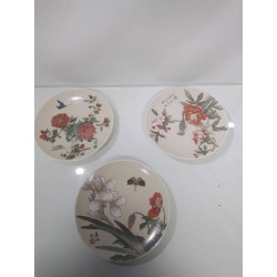LOT DE 3 ASSIETTES RECKTENWALD