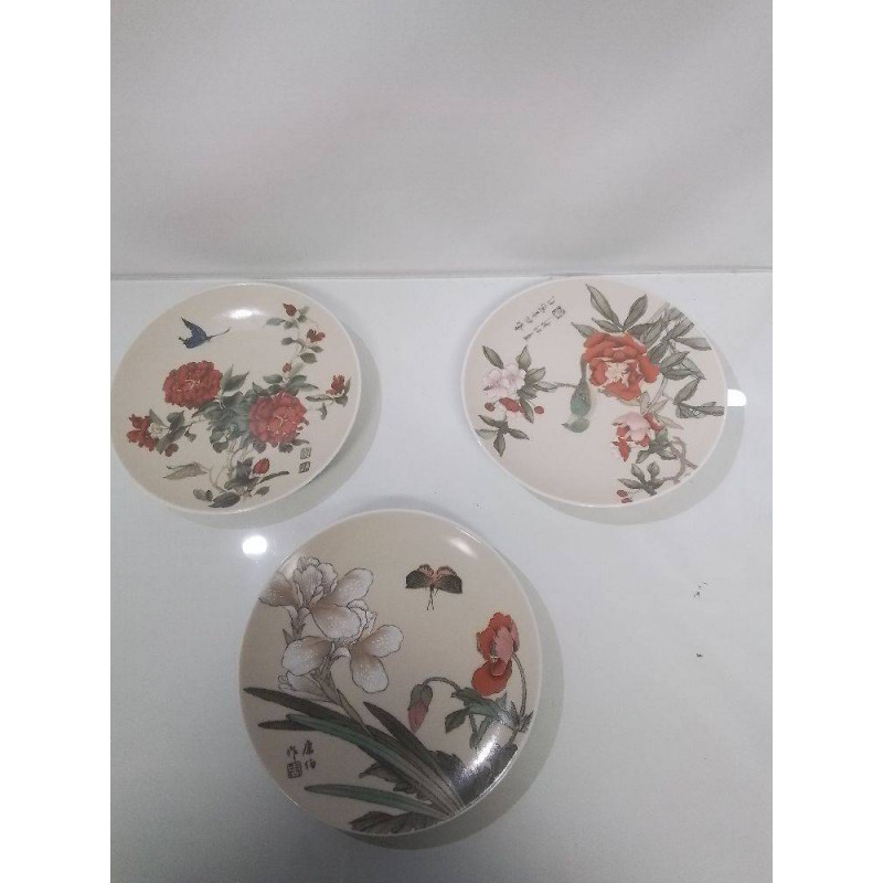 LOT DE 3 ASSIETTES RECKTENWALD