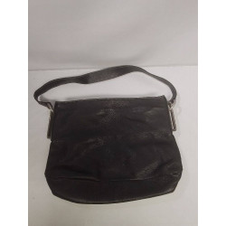 SAC A MAIN CUIR NOIR BARBARA 