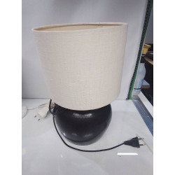 LAMPE A POSER METAL MARTELÉ 