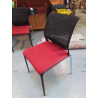 CHAISE VITRA ASSISE ROUGE 