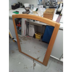 MIROIR BORD BOIS 