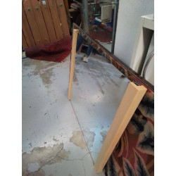 MIROIR BORD BOIS 