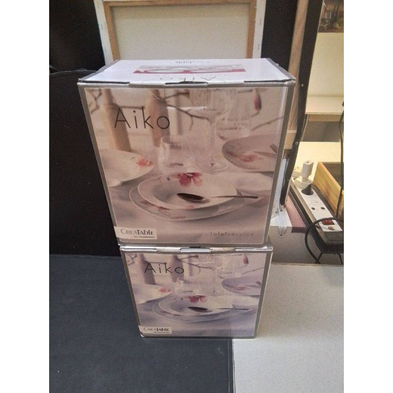 LOT D’ASSIETTES AIKO MOTIF BAMBOO LA PIECE 