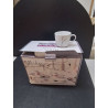 LOT D’ASSETTES ET TASSES MOTIFS BAMBOO LA PIECE
