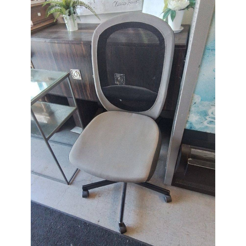 FAUTEUIL DE BUREAU GRIS ET NOIR