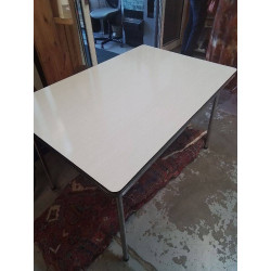 TABLE FORMICA BLANCHE AVEC...