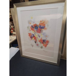 LITHOGRAPHIE ABSTRAITE...