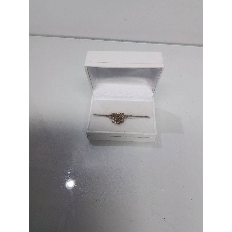 BAGUE DORE FLEURS