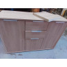 MEUBLE BAS MODERNE 3 PORTES 2 TIROIRS 