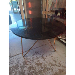 TABLE BASSE VINTAGE PLATEAU...