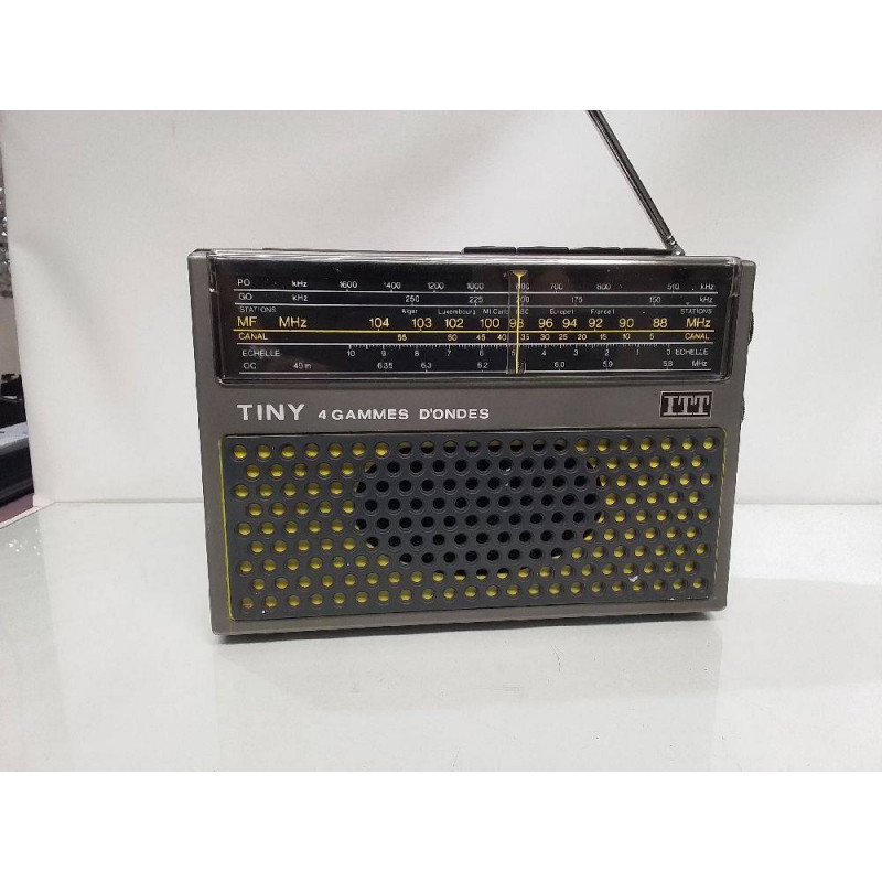 RADIO VINTAGE ITT 
