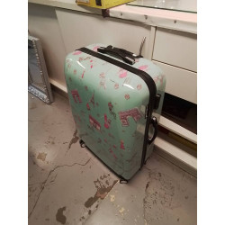 VALISE LES PETITS BOMBES VERTE