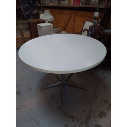 TABLE RONDE FORMICA PIED...