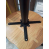 TABLE DE BISTROT BOIS MASSIF ET METAL 