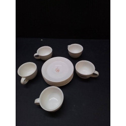 LOT DE TASSES VILLEROY ET...