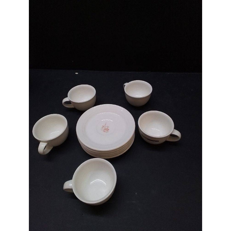 LOT DE TASSES VILLEROY ET BOCH 
