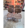 LOT 4 CHAISES KARE DESIGN BARBER BROWN