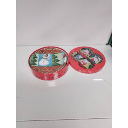 LOT 4 ASSIETTES DECO NOEL