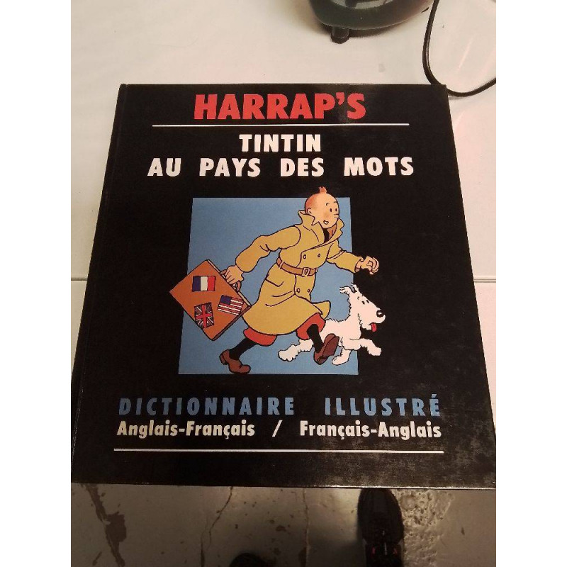 LIVRE TINTIN AU PAYS DES MOTS