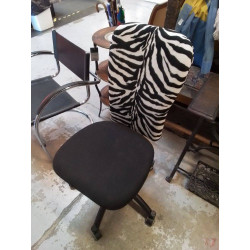 CHAISE DE BUREAU ZÈBRE 