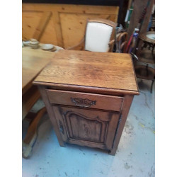 MEUBLE CHENE 1 PORTE 1 TIROIR