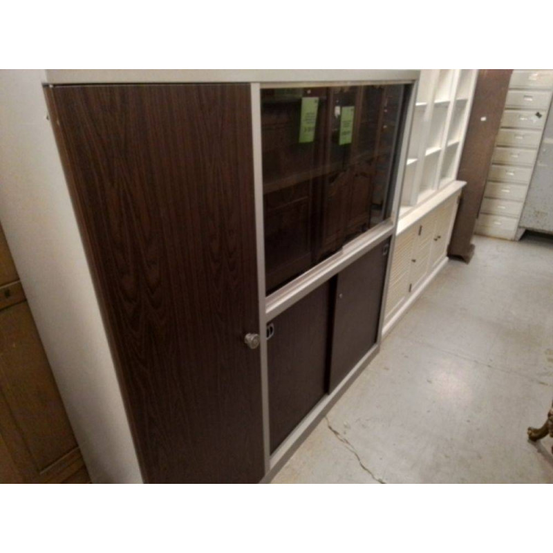 ARMOIRE DE BUREAU MÉTALLIQUE + CLE