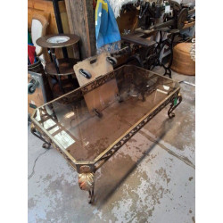 TABLE BASSE VERRE FUMÉ...