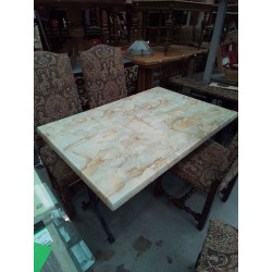 TABLE DE BRASSERIE EFFET...