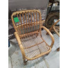 FAUTEUIL BAMBOU VINTAGE 
